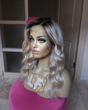 SILVANA PLATİN RÖFLELİ DANTEL PERUK ÜNİTESİ