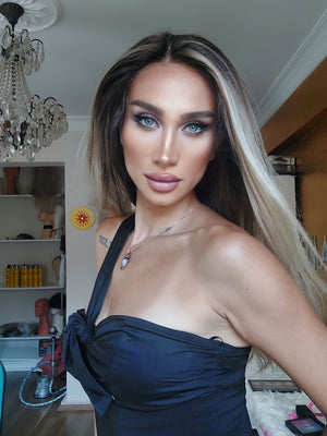 SIMONA SARIŞIN OMBRELİ DANTEL PERUK ÜNİTESİ