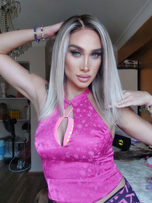 PAULA SARIŞIN OMBRELİ DANTEL PERUK ÜNİTESİ