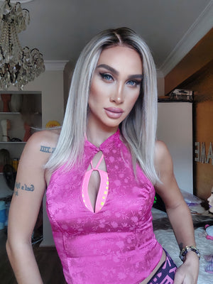 PAULA SARIŞIN OMBRELİ DANTEL PERUK ÜNİTESİ