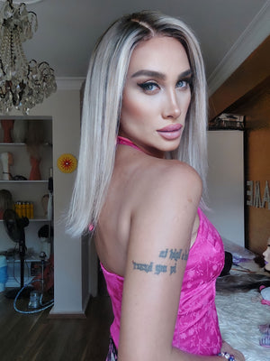 PAULA SARIŞIN OMBRELİ DANTEL PERUK ÜNİTESİ