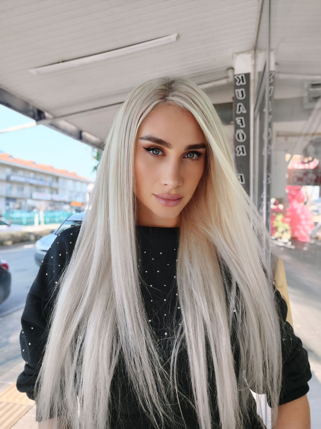 GLAM ROSE BUZ SARIŞIN DANTEL PERUK ÜNİTESİ