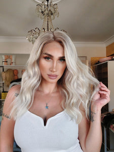 LEONA BUZ SARIŞIN DANTEL PERUK ÜNİTESİ