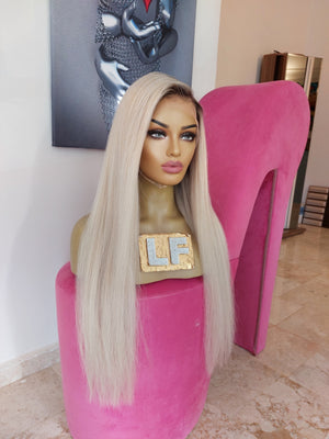 GLAM ROSE BUZ SARIŞIN DANTEL PERUK ÜNİTESİ