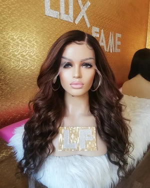 NELLY ÇİKOLATA KAHVE DANTEL PERUK ÜNİTESİ