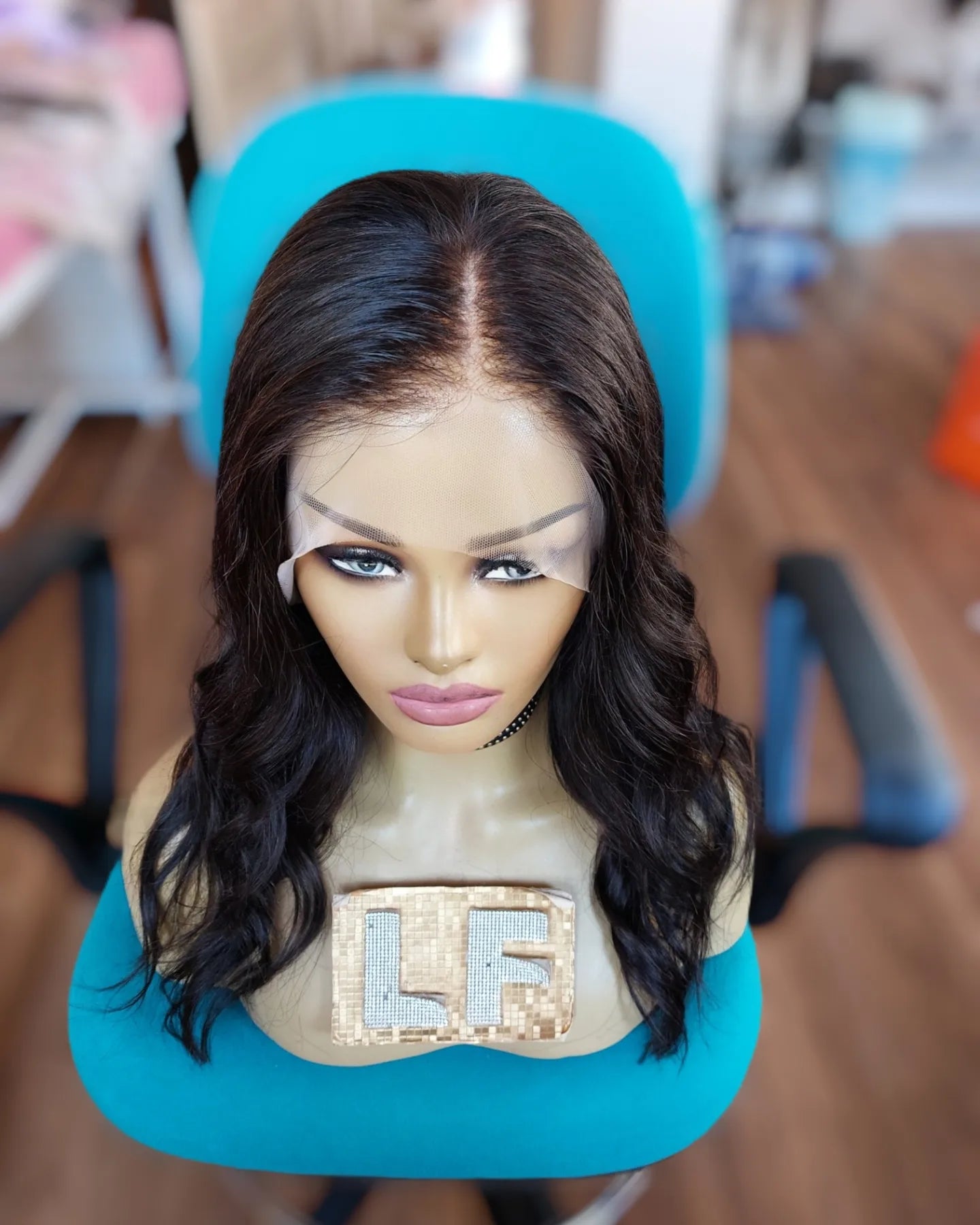 ERIKA NATUREL RENK DANTEL PERUK ÜNİTESİ