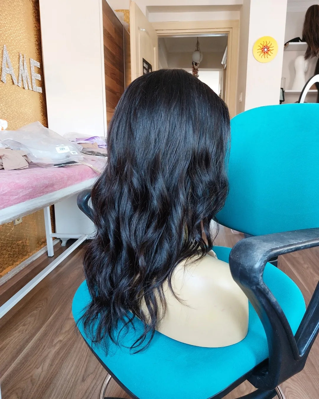 ERIKA NATUREL RENK DANTEL PERUK ÜNİTESİ