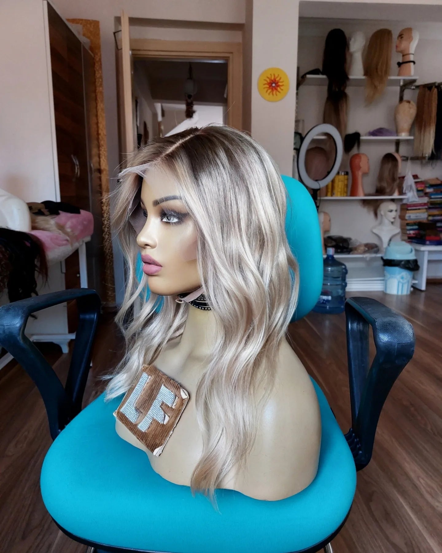 GISELLE  SARIŞIN OMBRELİ DANTEL PERUK ÜNİTESİ