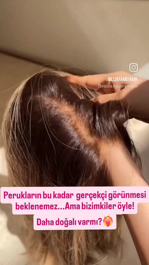 LUISA KUMRAL OMBRELİ DANTEL PERUK ÜNİTESİ