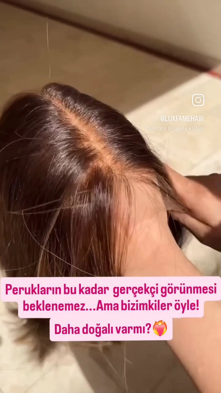 LUISA KUMRAL OMBRELİ DANTEL PERUK ÜNİTESİ