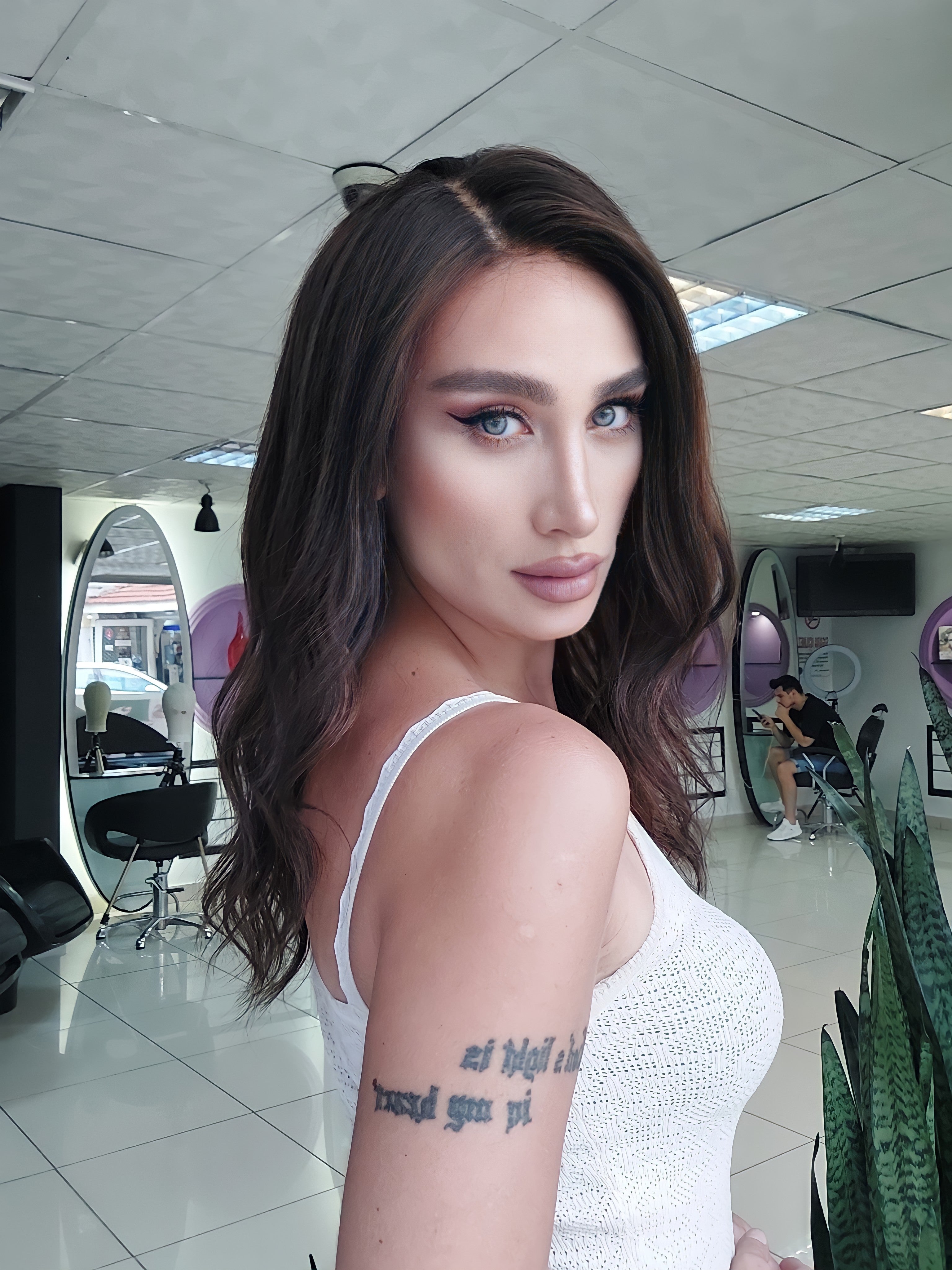 BLAIR KAHVERENGİ IŞILTILI DANTEL PERUK ÜNİTESİ