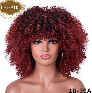 JONRENAU AFRO KAKÜLLÜ FİBER SENTETİK PERUK