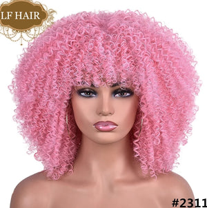 JONRENAU AFRO KAKÜLLÜ FİBER SENTETİK PERUK
