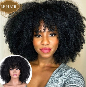 JONRENAU AFRO KAKÜLLÜ FİBER SENTETİK PERUK