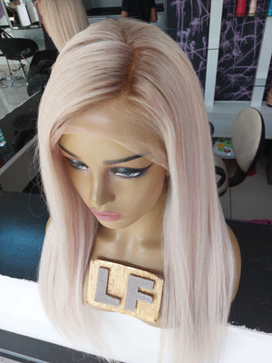 GLAM ROSE BUZ SARIŞIN DİP RÖFLELİ DANTEL PERUK ÜNİTESİ