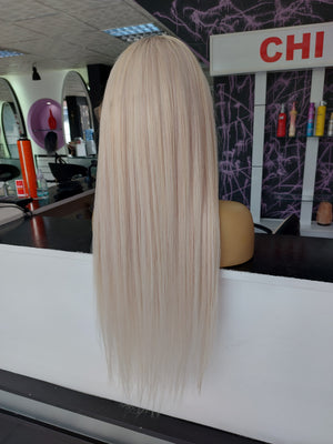 GLAM ROSE BUZ SARIŞIN DİP RÖFLELİ DANTEL PERUK ÜNİTESİ