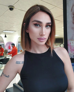 SIDNEY BOB STİL KUMRAL OMBRELİ DANTEL PERUK ÜNİTESİ
