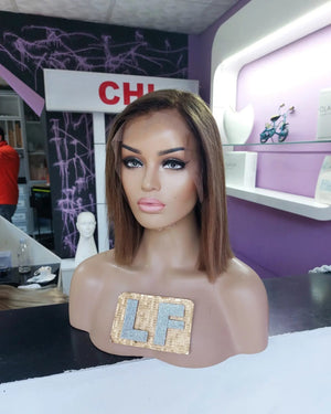 SIDNEY BOB STİL KUMRAL OMBRELİ DANTEL PERUK ÜNİTESİ