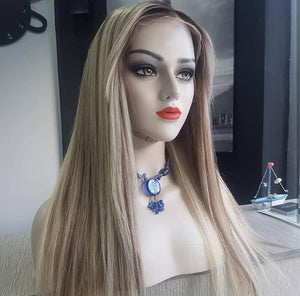 WENDY ICE DIAMOND SARIŞIN DANTEL PERUK ÜNİTESİ