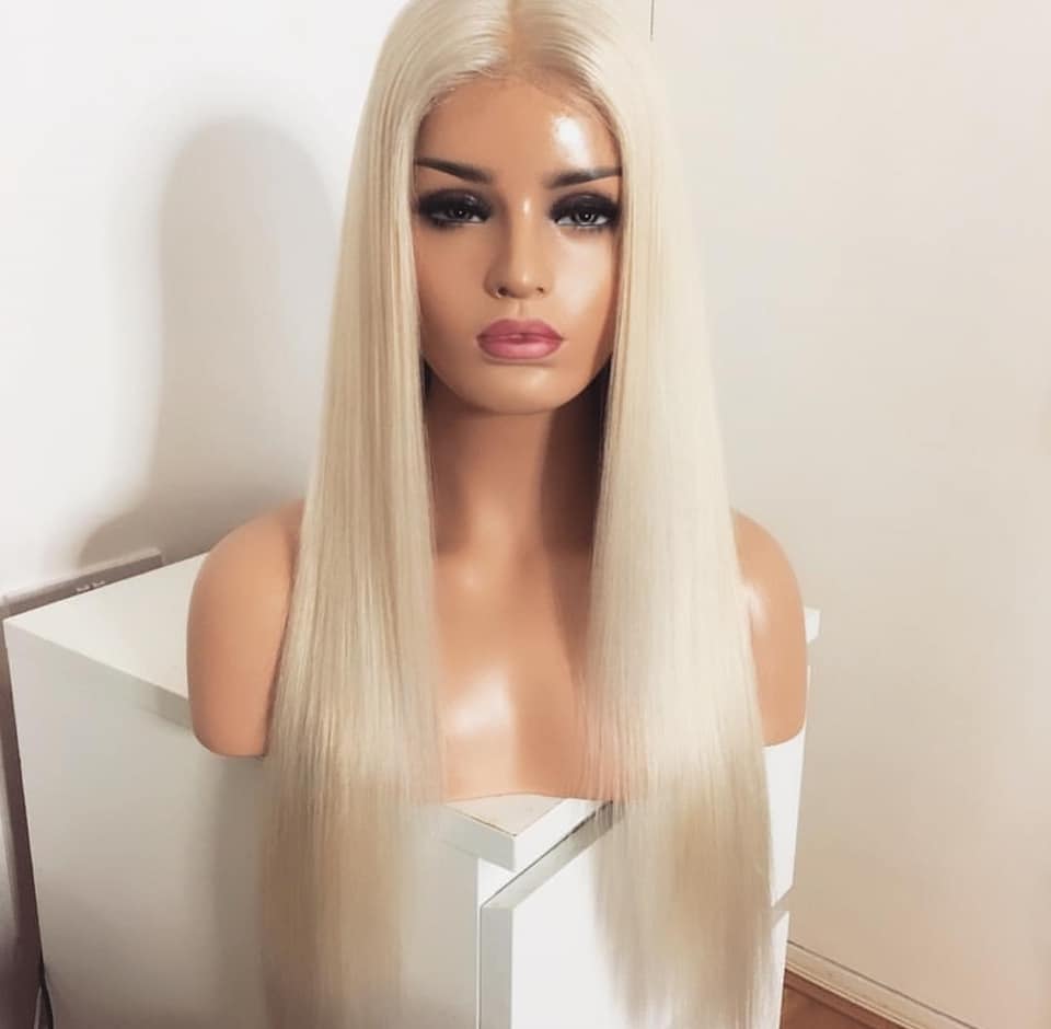 BARBIE BUZ SARIŞIN DANTEL PERUK ÜNİTESİ
