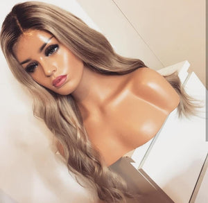 DANIELLA PLATIN IŞILTILI DANTEL PERUK ÜNİTESİ