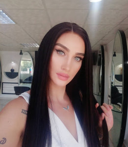 ANABELLA SİYAH DANTEL PERUK ÜNİTESİ