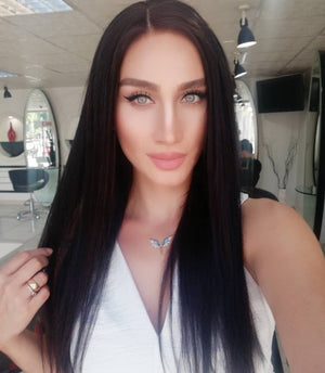 ANABELLA SİYAH DANTEL PERUK ÜNİTESİ