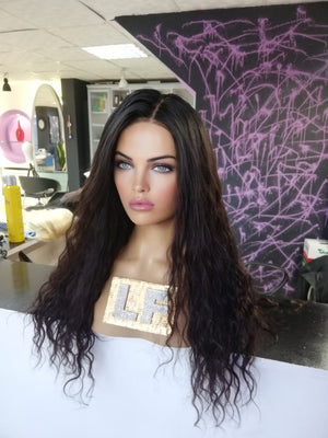 ERIKA NATUREL RENK DANTEL PERUK ÜNİTESİ