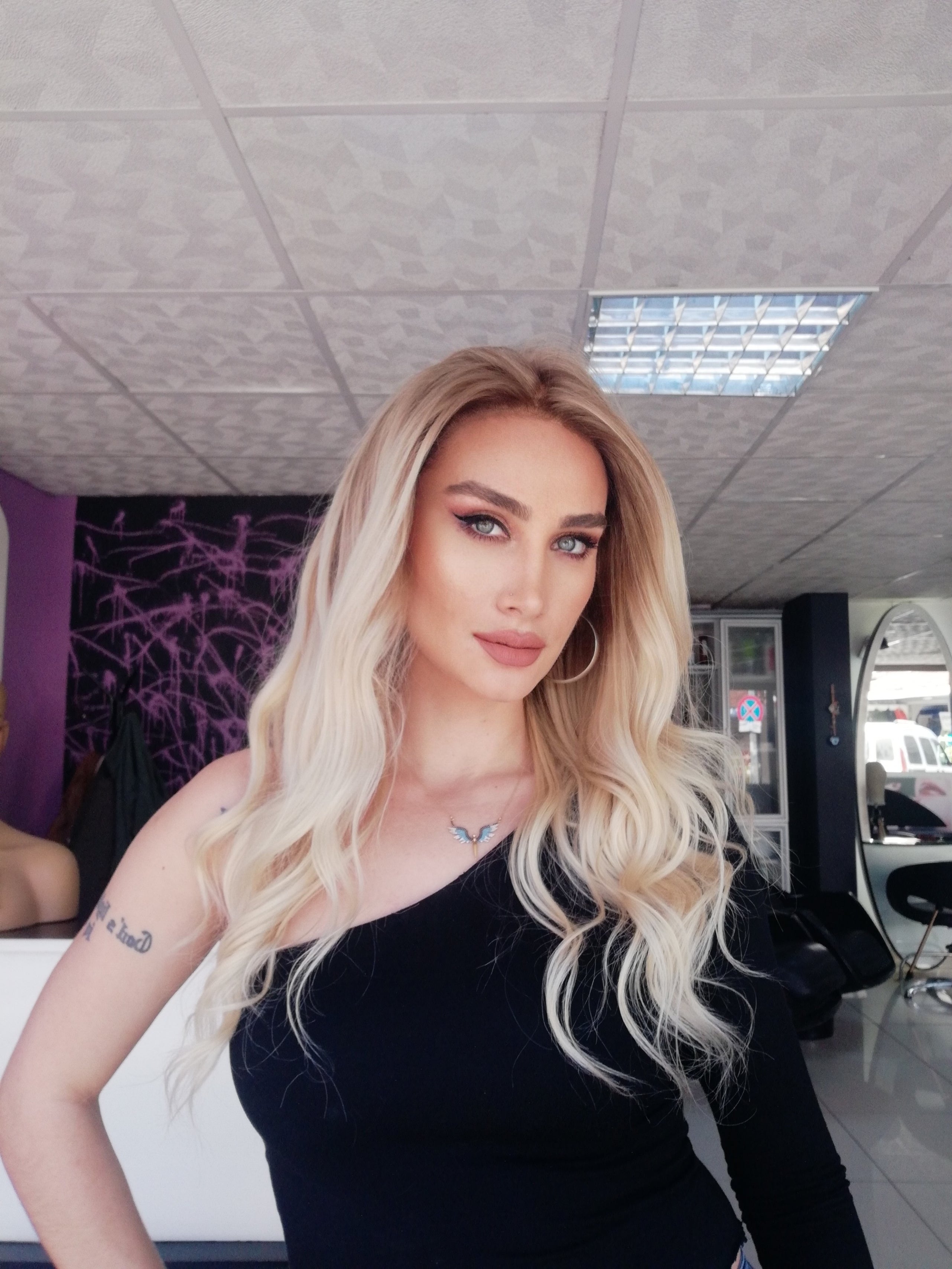 LAVIN SARIŞIN OMBRELİ DANTEL PERUK ÜNİTESİ