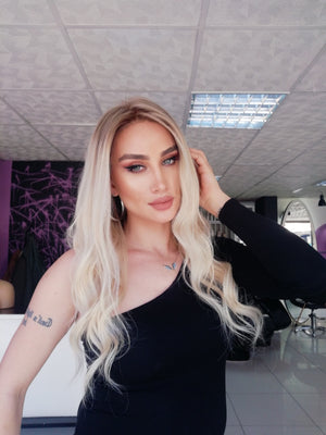 LAVIN SARIŞIN OMBRELİ DANTEL PERUK ÜNİTESİ