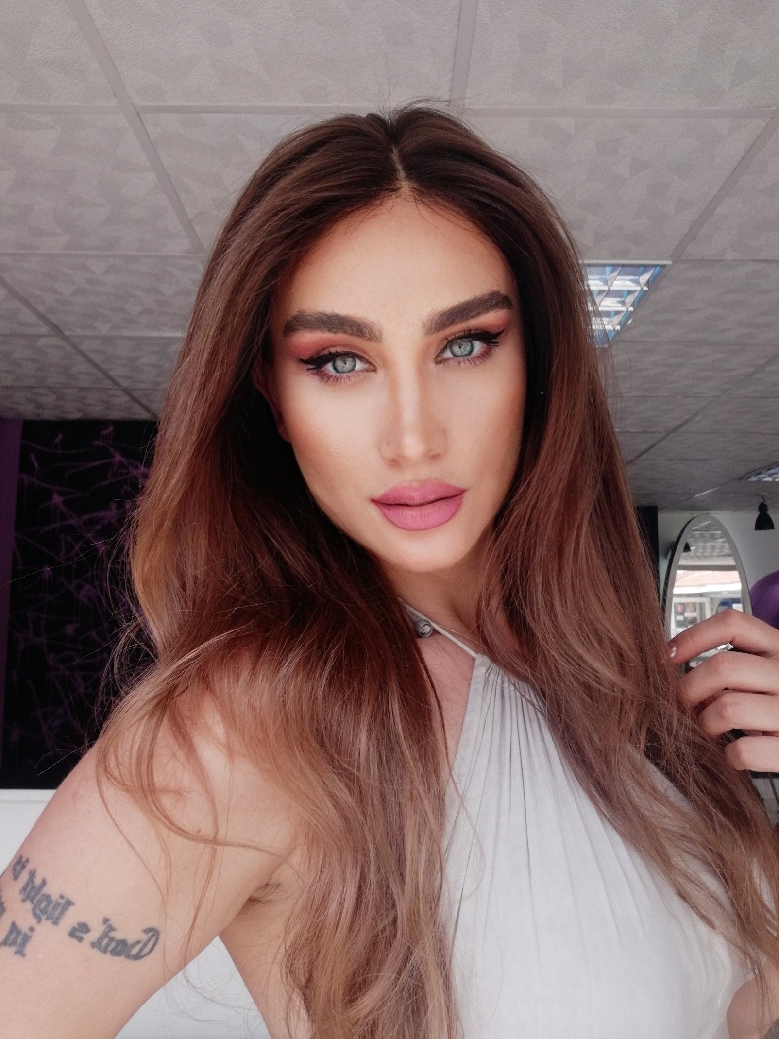 RICARDA KAHVERENGİ OMBRELİ DANTEL PERUK ÜNİTESİ