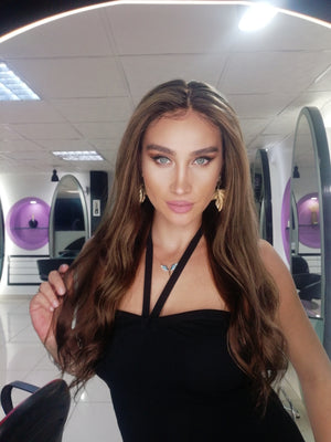 SANDRA KUMRAL IŞILTILI DANTEL PERUK ÜNİTESİ