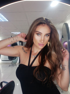 SANDRA KUMRAL IŞILTILI DANTEL PERUK ÜNİTESİ