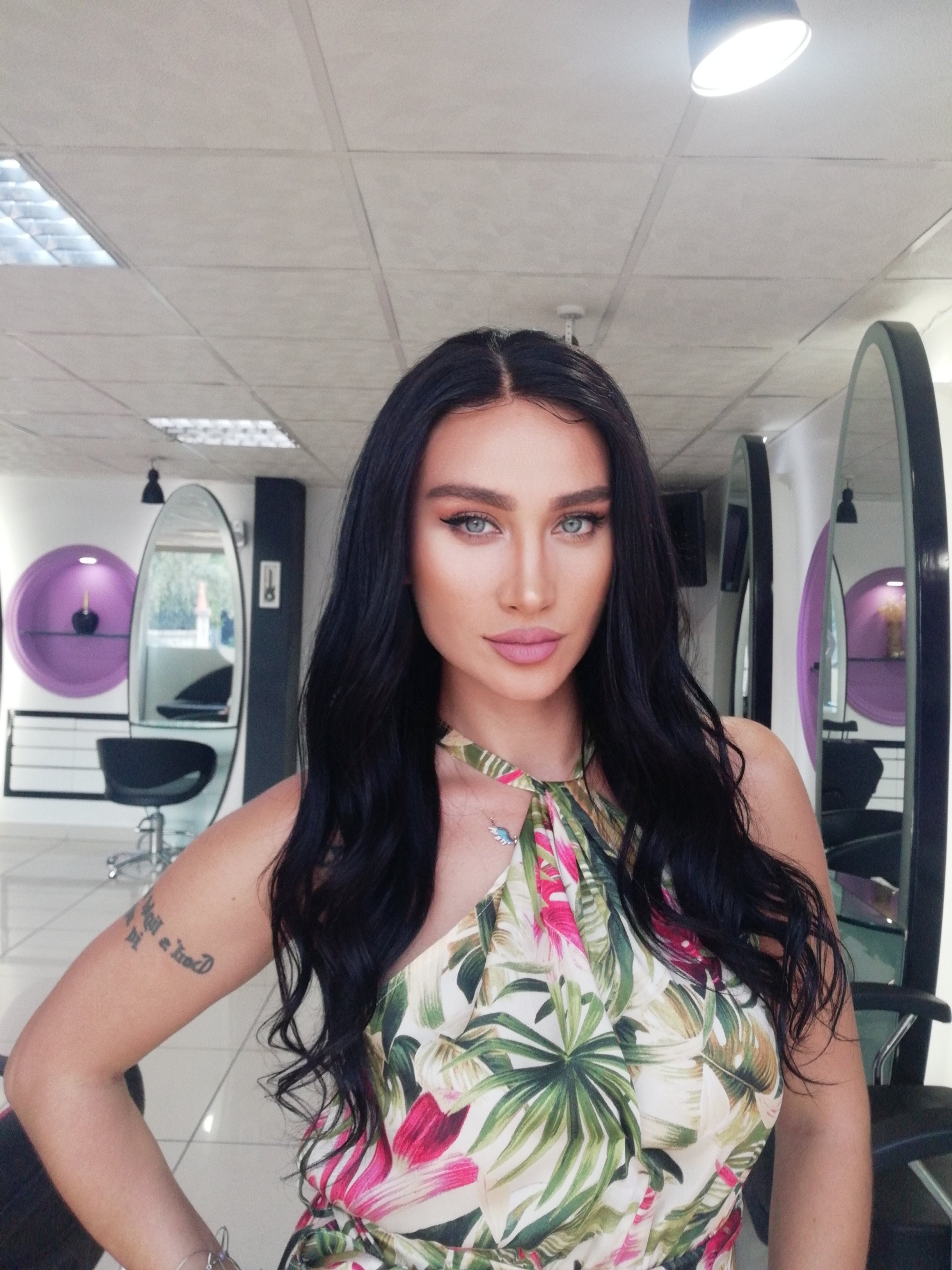 ERIKA KOYU KAHVE VUCUT DALGA DANTEL PERUK ÜNİTESİ
