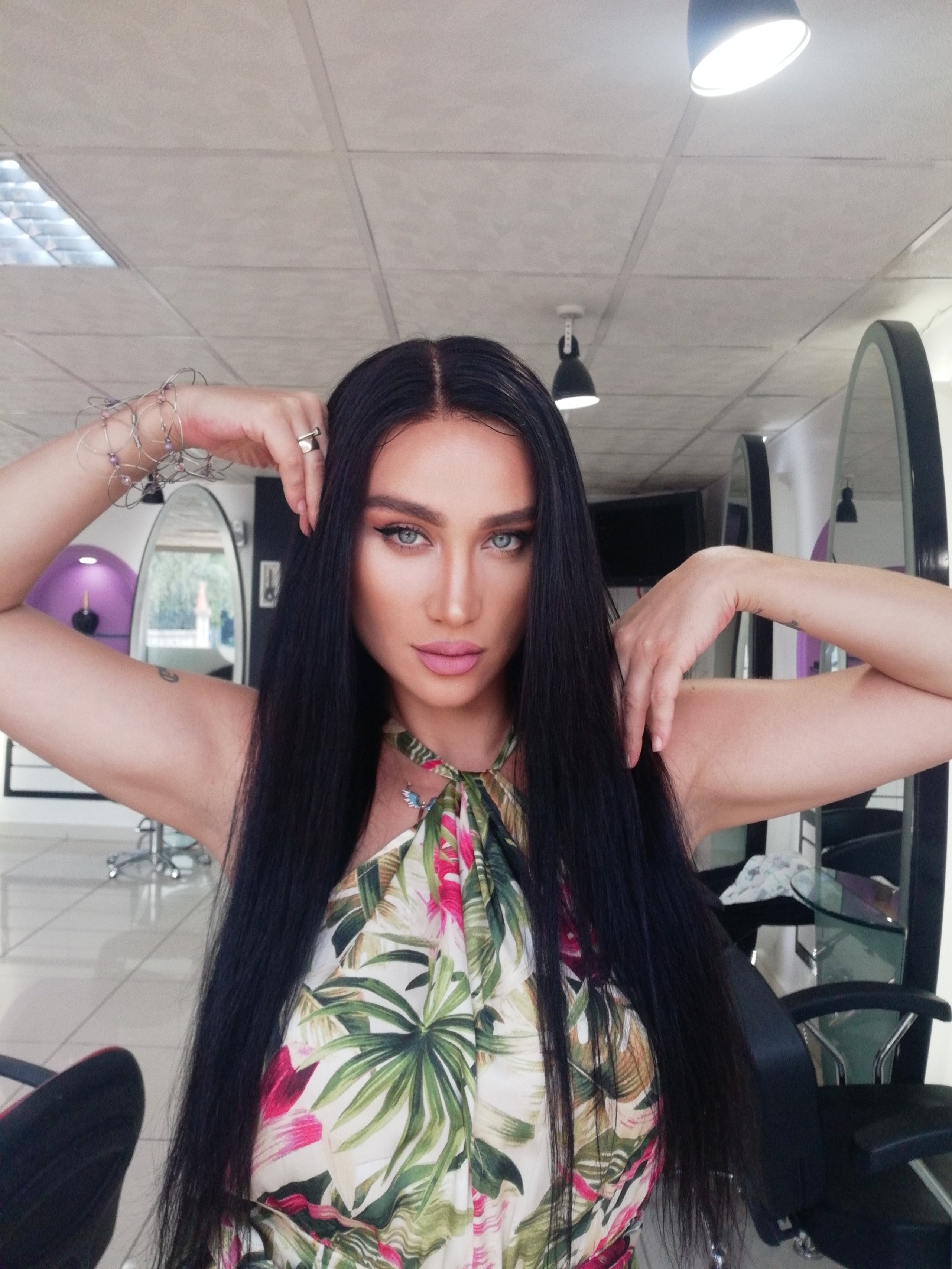 ANABELLA KOYU KAHVE DANTEL PERUK ÜNİTESİ