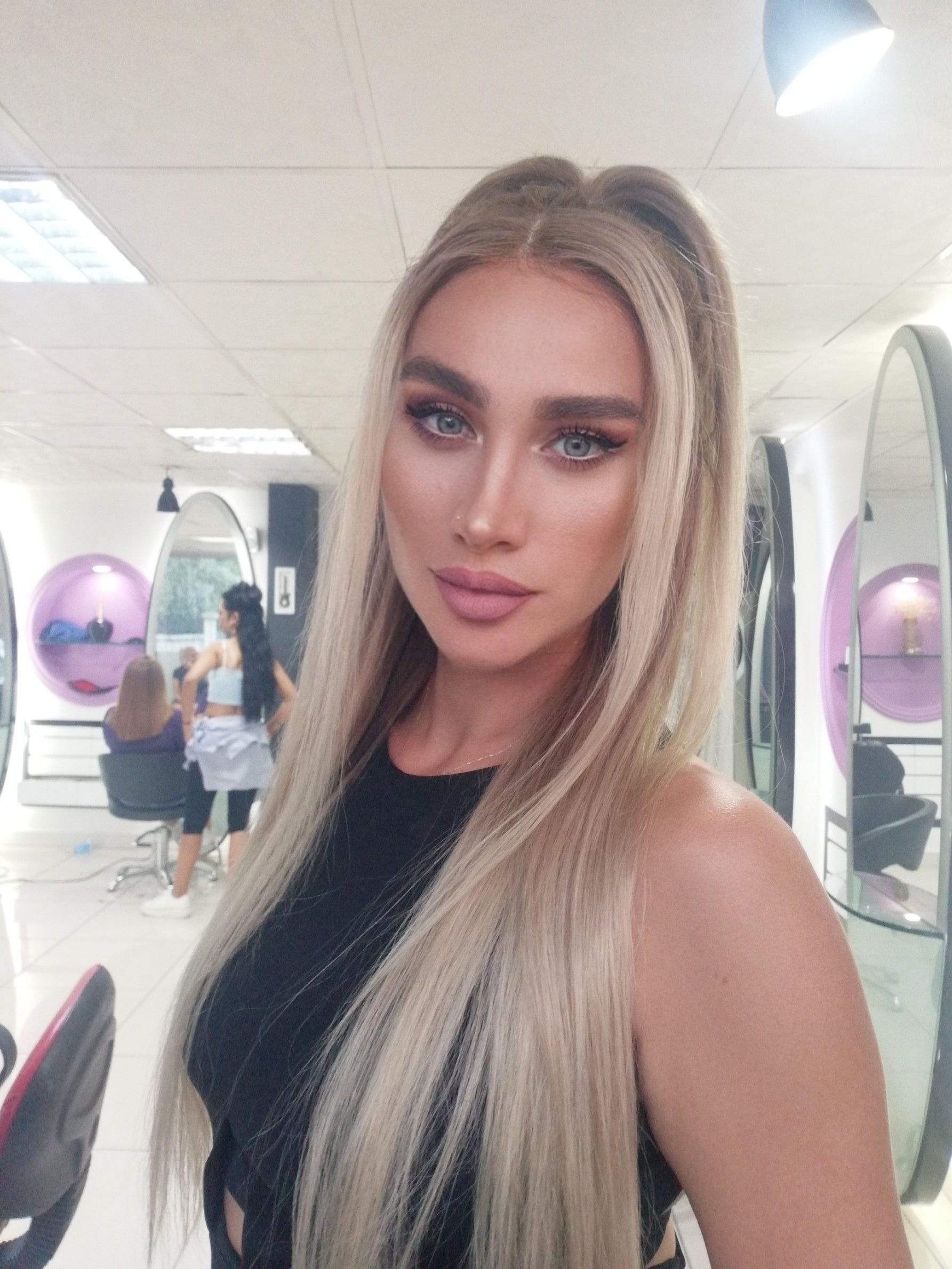 ARLEINE SARIŞIN OMBRE DANTEL PERUK ÜNİTESİ