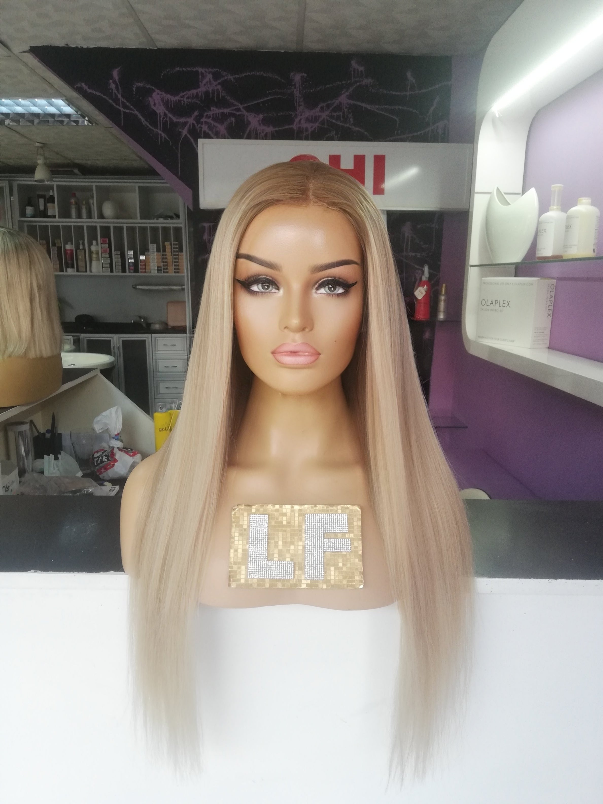 ARLEINE SARIŞIN OMBRE DANTEL PERUK ÜNİTESİ