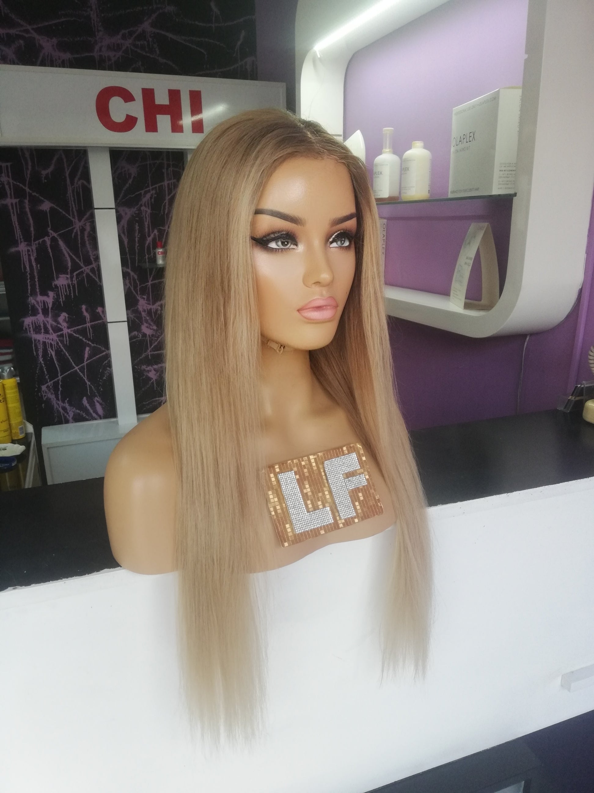 ARLEINE SARIŞIN OMBRE DANTEL PERUK ÜNİTESİ