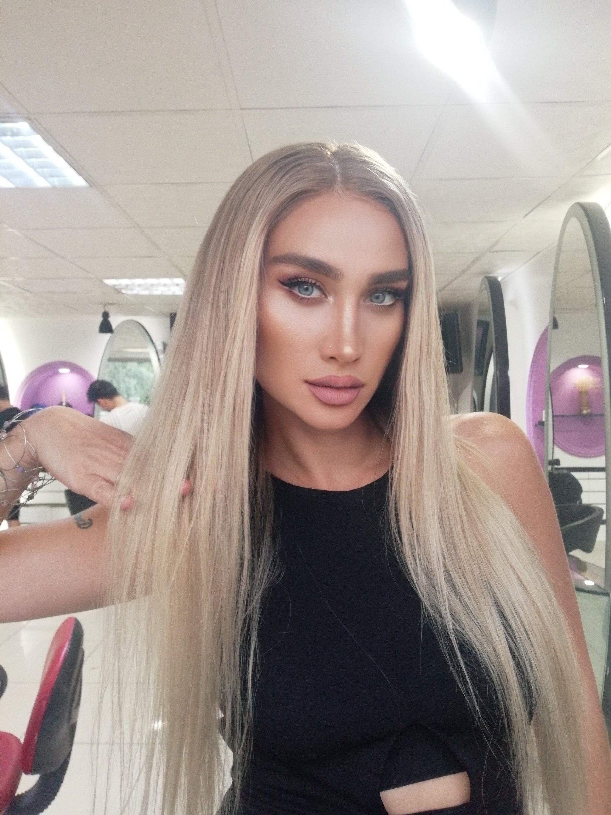 ARLEINE SARIŞIN OMBRE DANTEL PERUK ÜNİTESİ