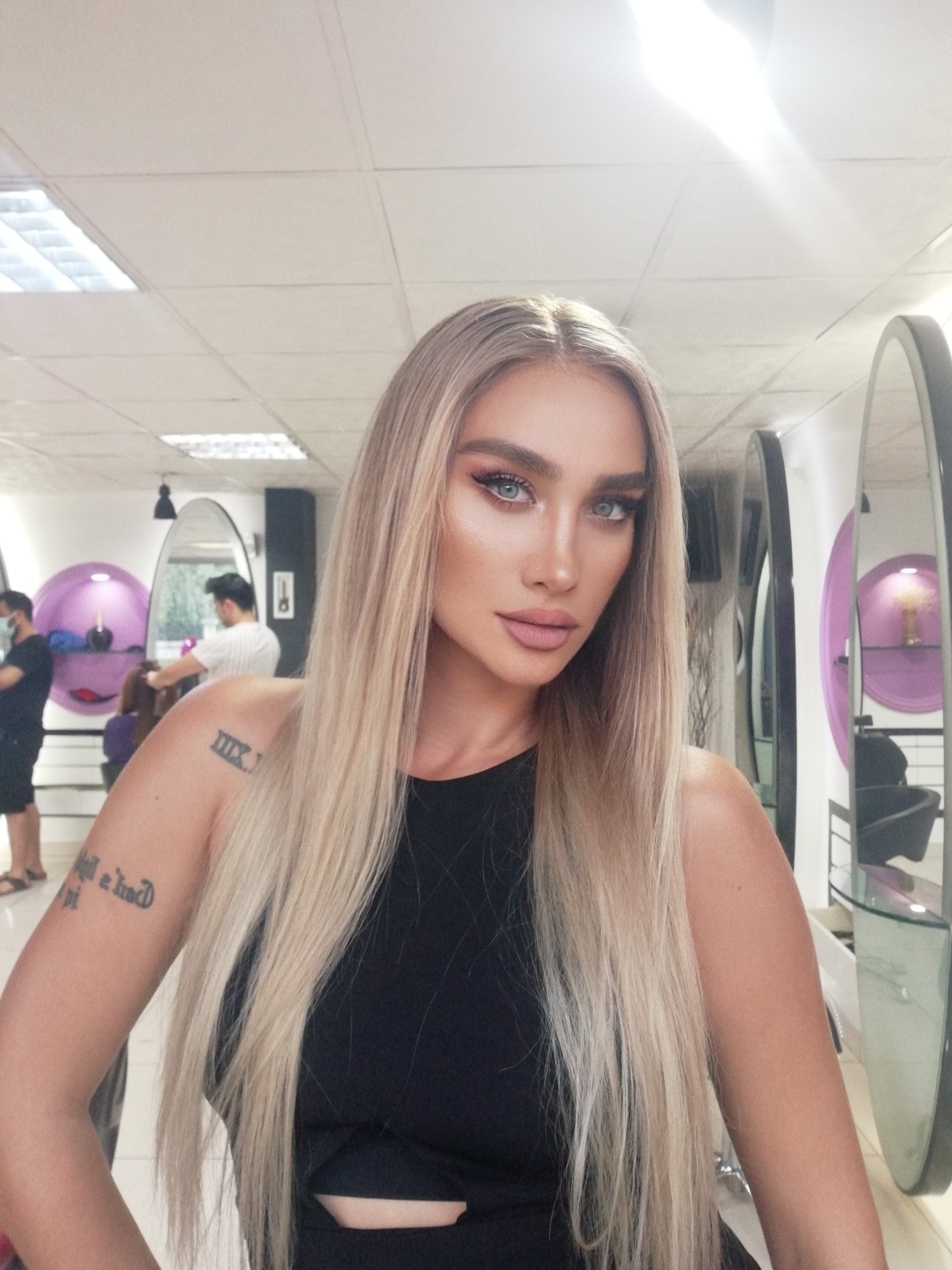 ARLEINE SARIŞIN OMBRE DANTEL PERUK ÜNİTESİ