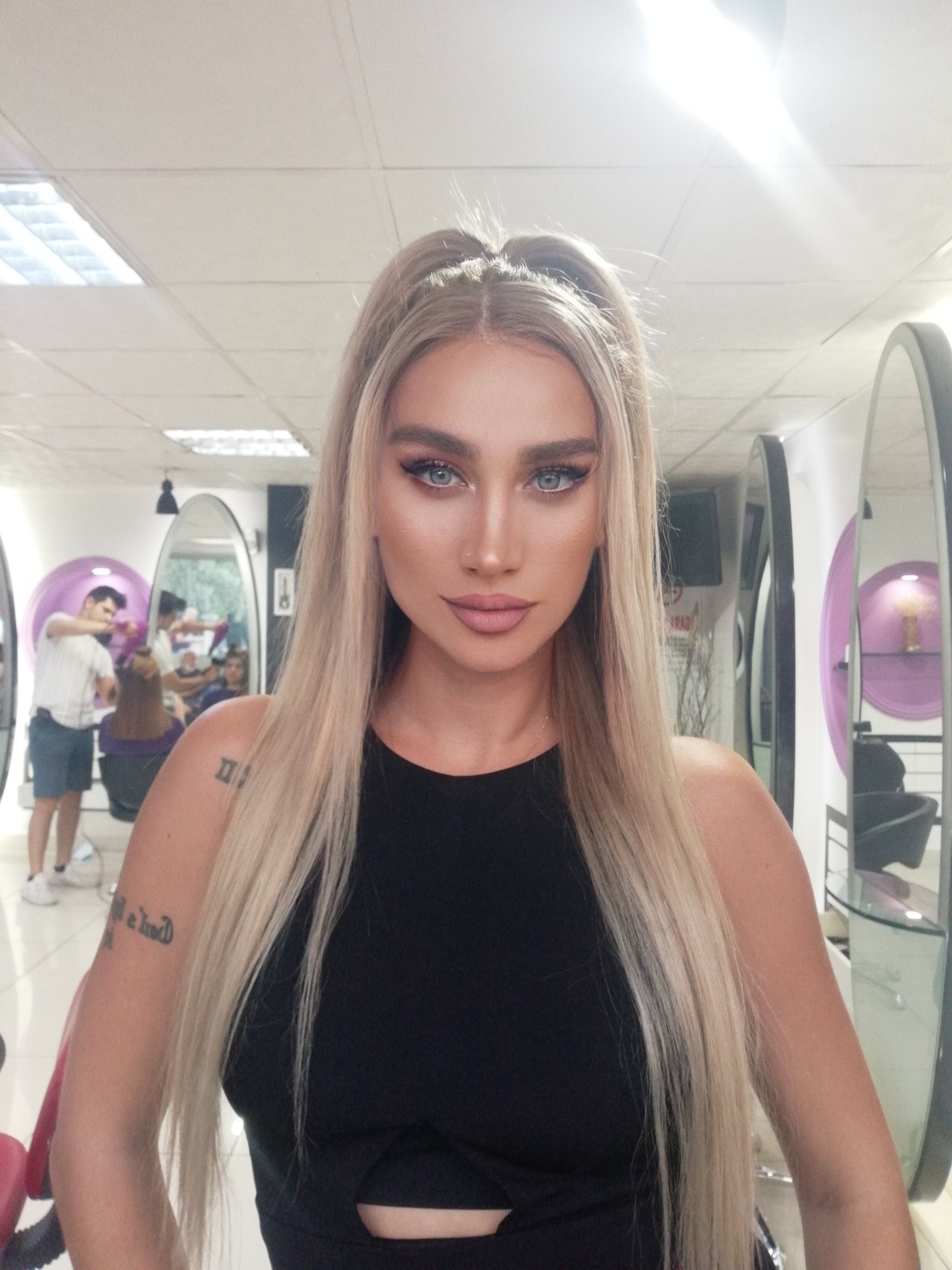 ARLEINE SARIŞIN OMBRE DANTEL PERUK ÜNİTESİ