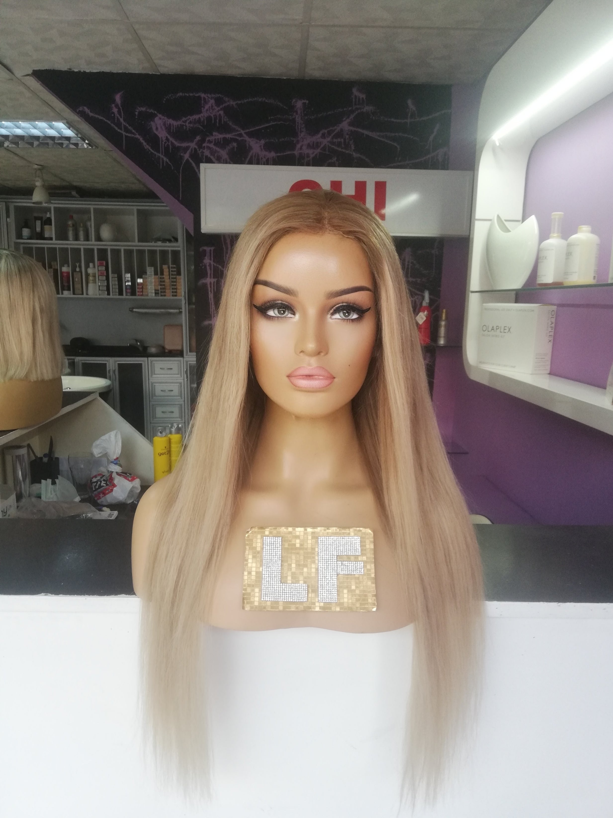 ARLEINE SARIŞIN OMBRE DANTEL PERUK ÜNİTESİ