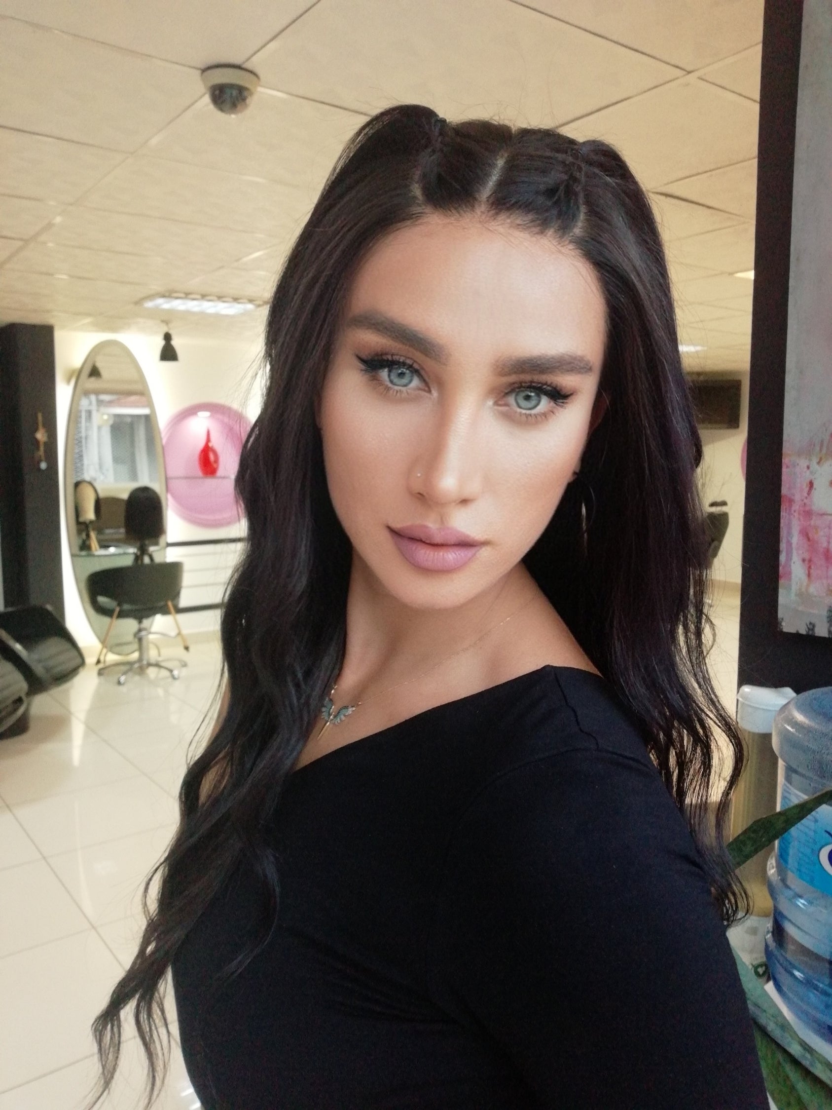 OLYMPIA KOYU KESTANE DANTEL PERUK ÜNİTESİ