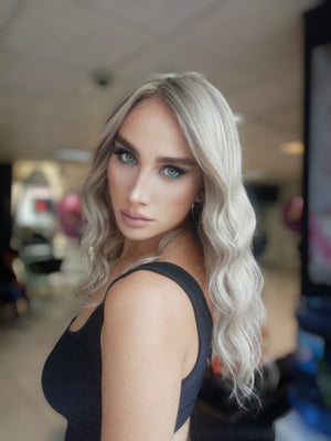 RUSLAN PASTEL KUMRAL FİLDİŞİ BALYAJ DANTEL PERUK ÜNİTESİ