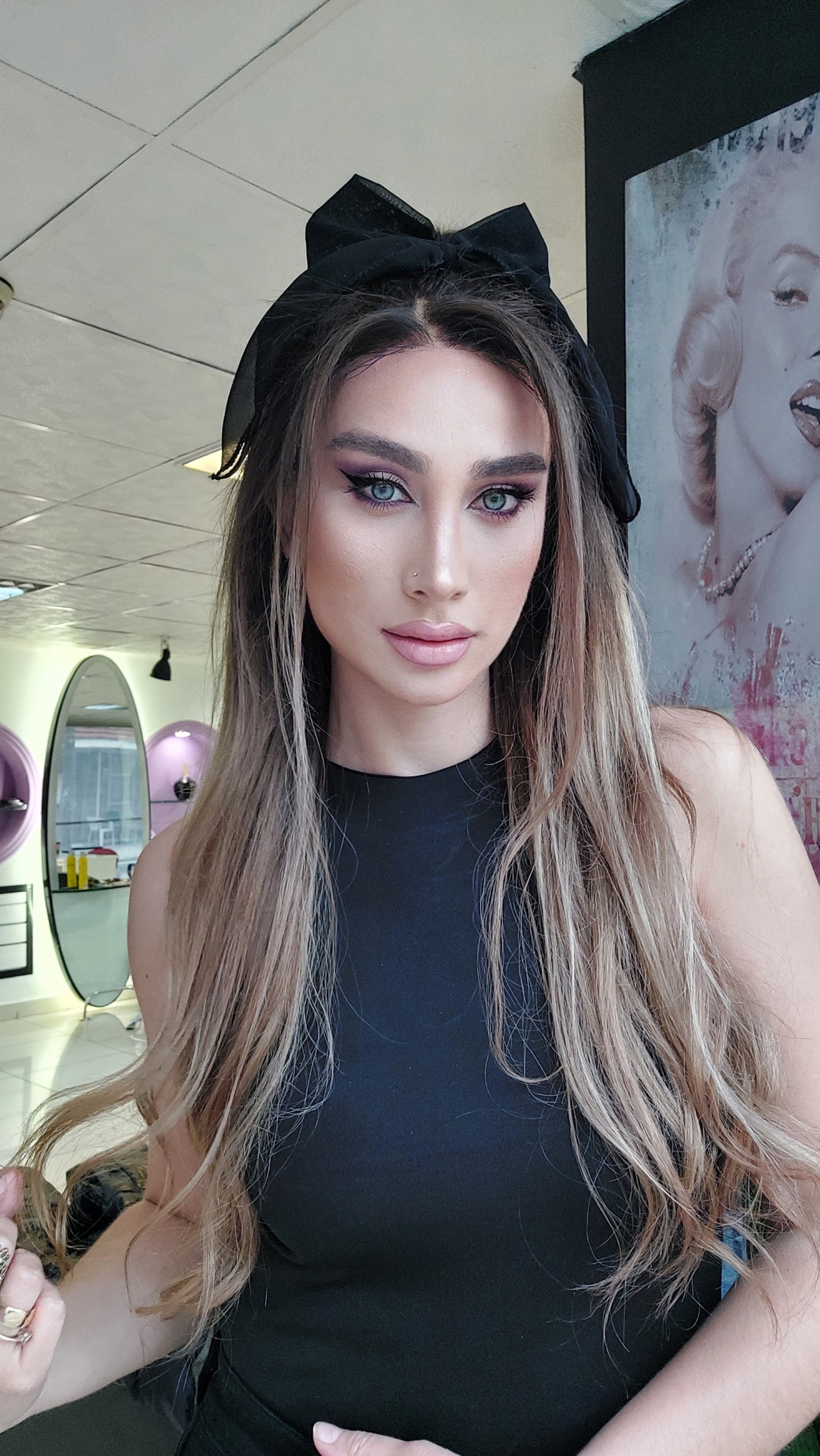 EMANUELA KARAMEL OMBRELİ DANTEL PERUK ÜNİTESİ