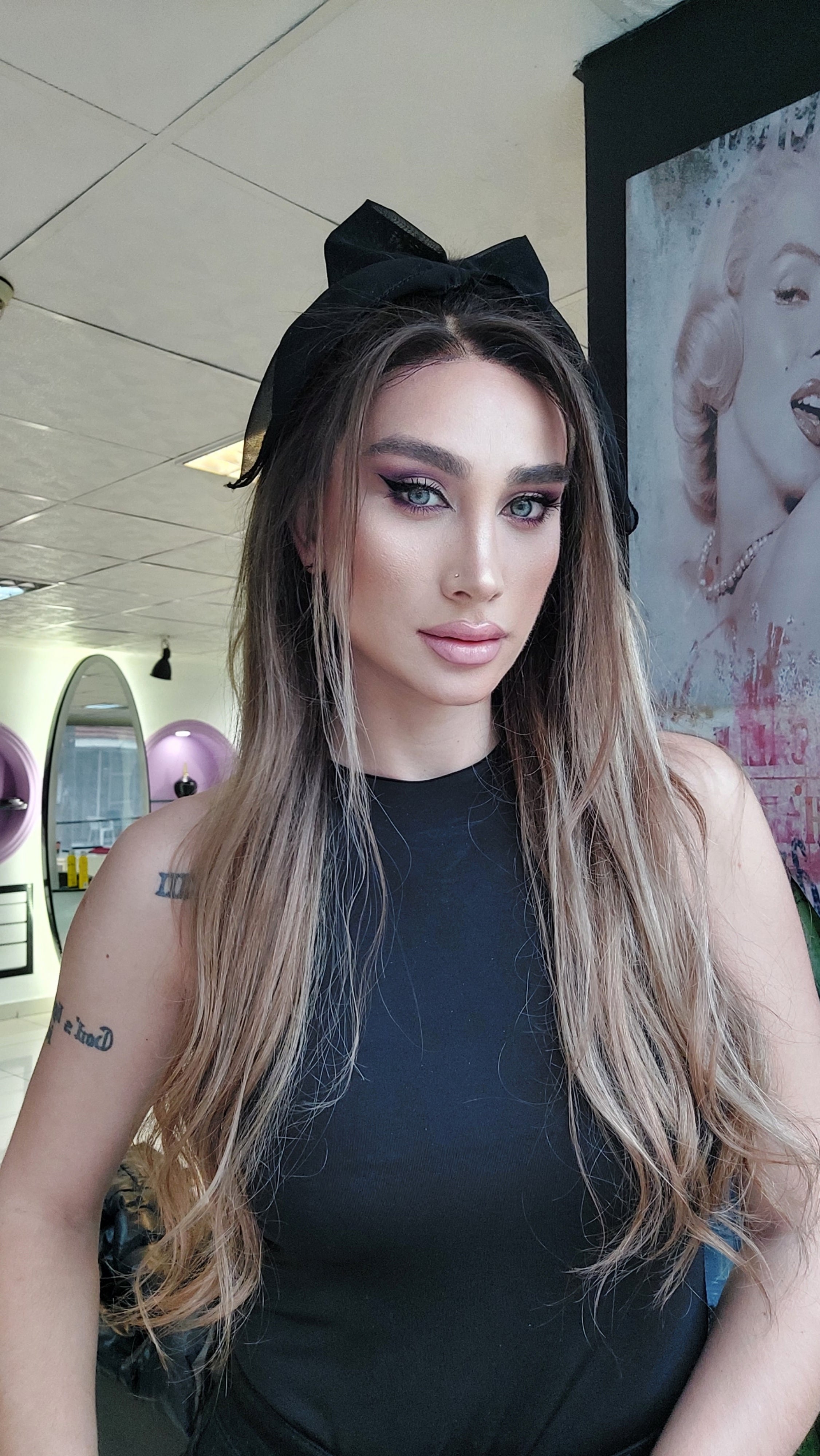 EMANUELA KARAMEL OMBRELİ DANTEL PERUK ÜNİTESİ