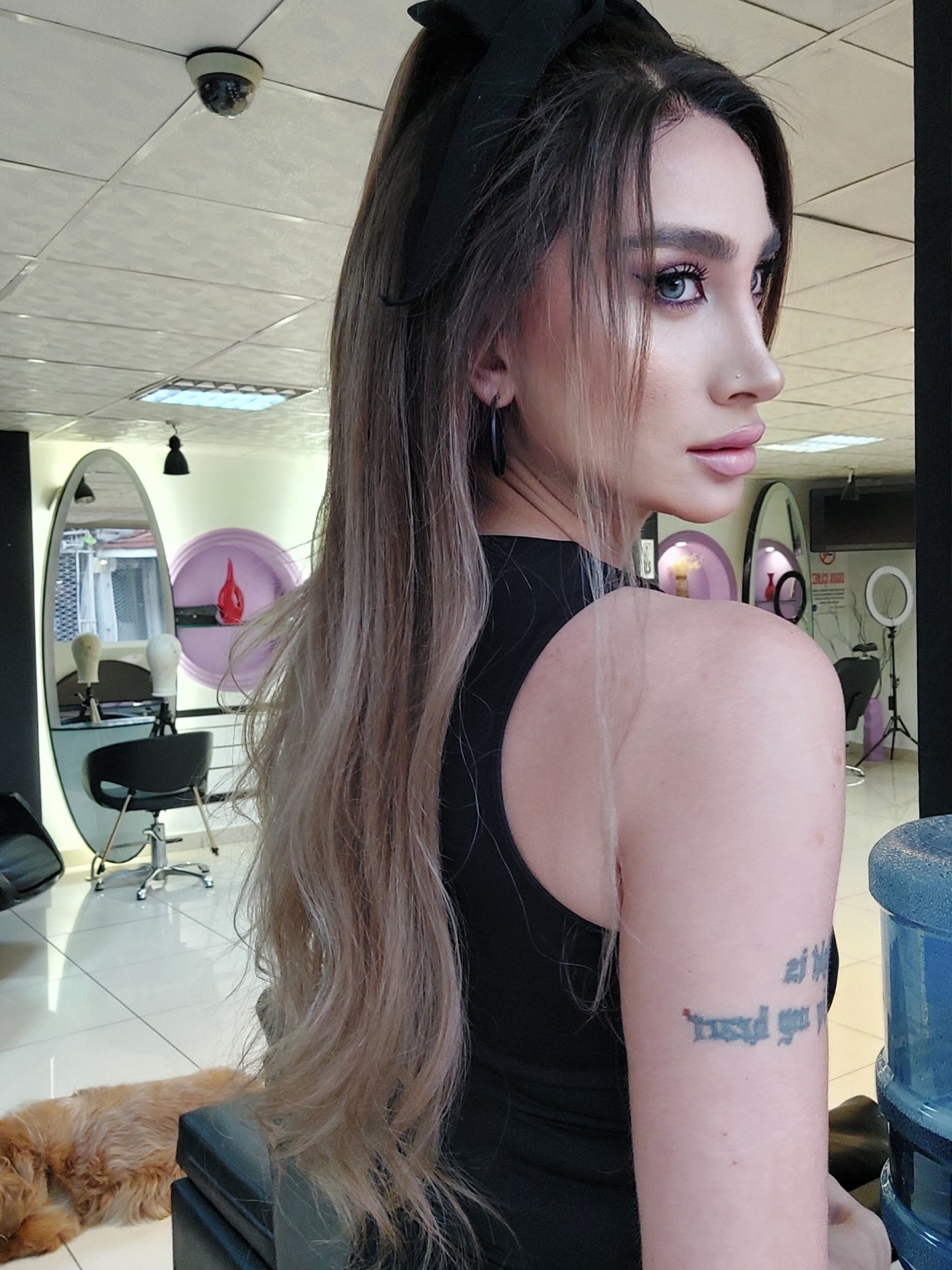 EMANUELA KARAMEL OMBRELİ DANTEL PERUK ÜNİTESİ
