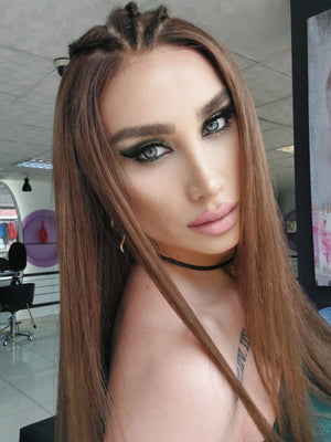 ROSELLA KUMRAL DANTEL PERUK ÜNİTESİ