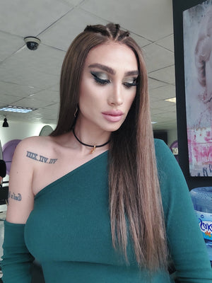 ROSELLA KUMRAL DANTEL PERUK ÜNİTESİ