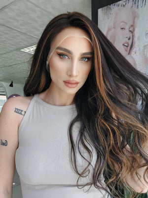 ADELE IŞILTILI DANTEL PERUK ÜNİTESİ